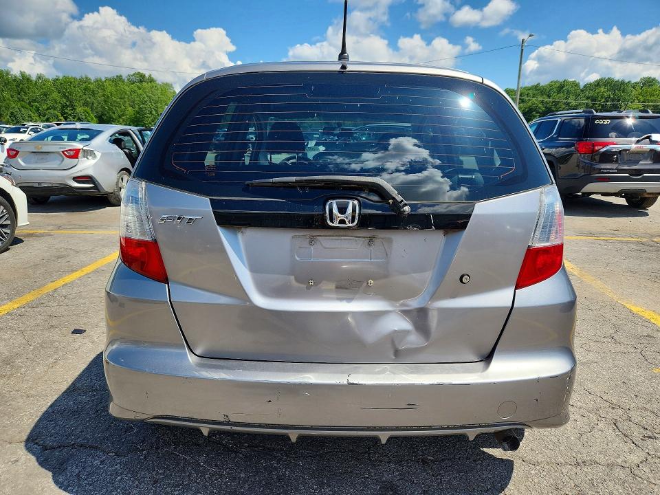 2009 Honda Fit VIN JHMGE88229C002279 COPART salvage auction — REAR END, KY - CERTIFICATE OF TITLE, sold $2,250 on 2026-07-30 (photo 6)