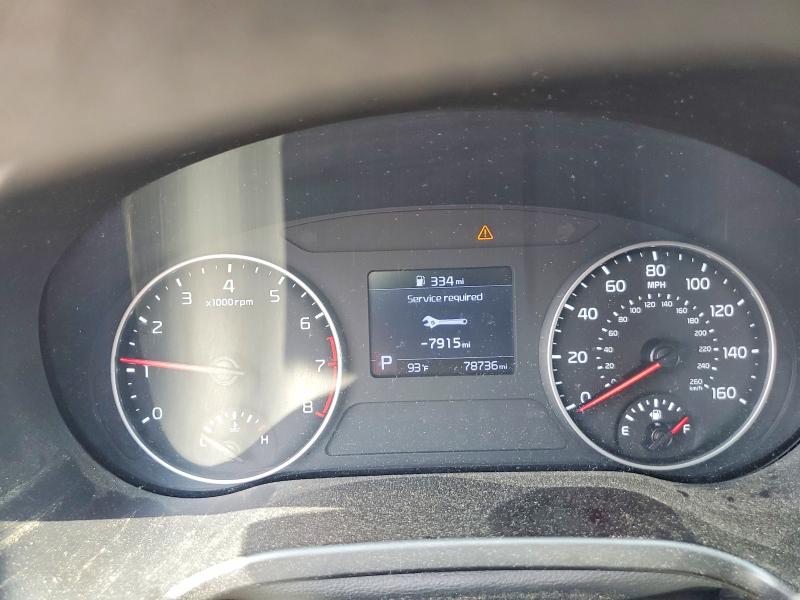 2022 Kia Seltos VIN KNDEPCAA9N7330003 COPART salvage auction — REAR END, Oh - Cert Of Title-Salvage, sold $3,100 on 2026-07-24 (photo 9)