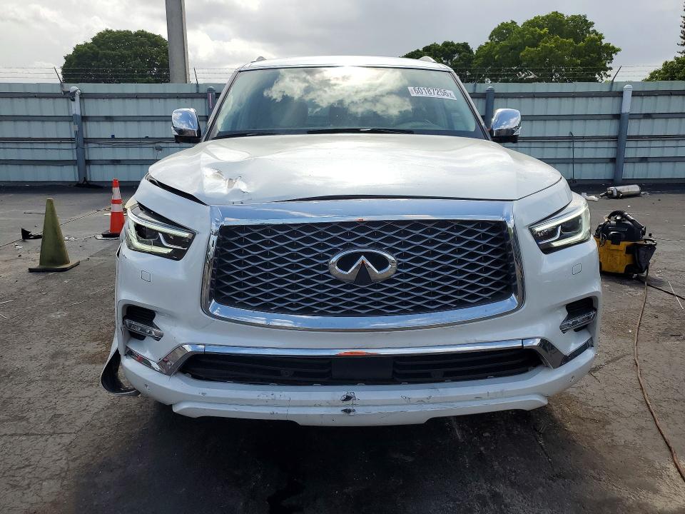 2018 Infiniti Qx80 VIN JN8AZ2ND8J9840434 COPART salvage auction — FRONT END, FL - CERT OF TITLE SLVG REBUILDABLE, sold $9,200 on 2026-07-20 (photo 5)