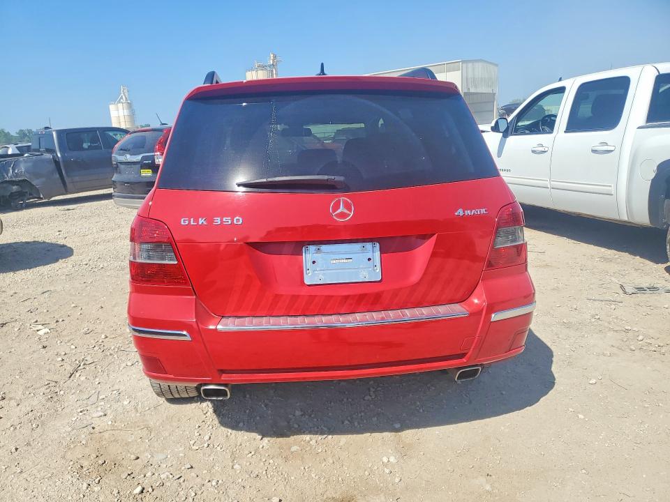 2010 Mercedes-benz Glk-klasse VIN WDCGG8HB8AF437753 COPART salvage auction — UNDERCARRIAGE, Ks - Cert Of Title-Salvage, sold $1,150 on 2026-08-04 (photo 6)