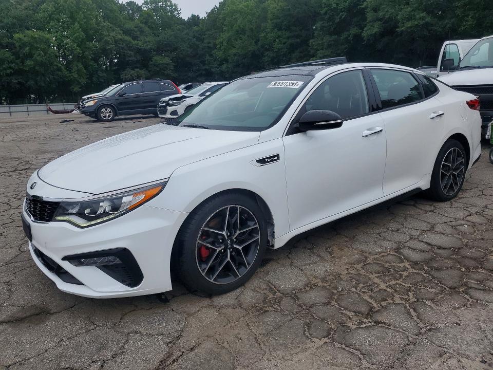 2020 Kia Optima VIN 5XXGW4L20LG426176 COPART salvage auction — SIDE, GA - CERTIFICATE OF TITLE, sold $3,700 on 2026-07-15 (photo 1)