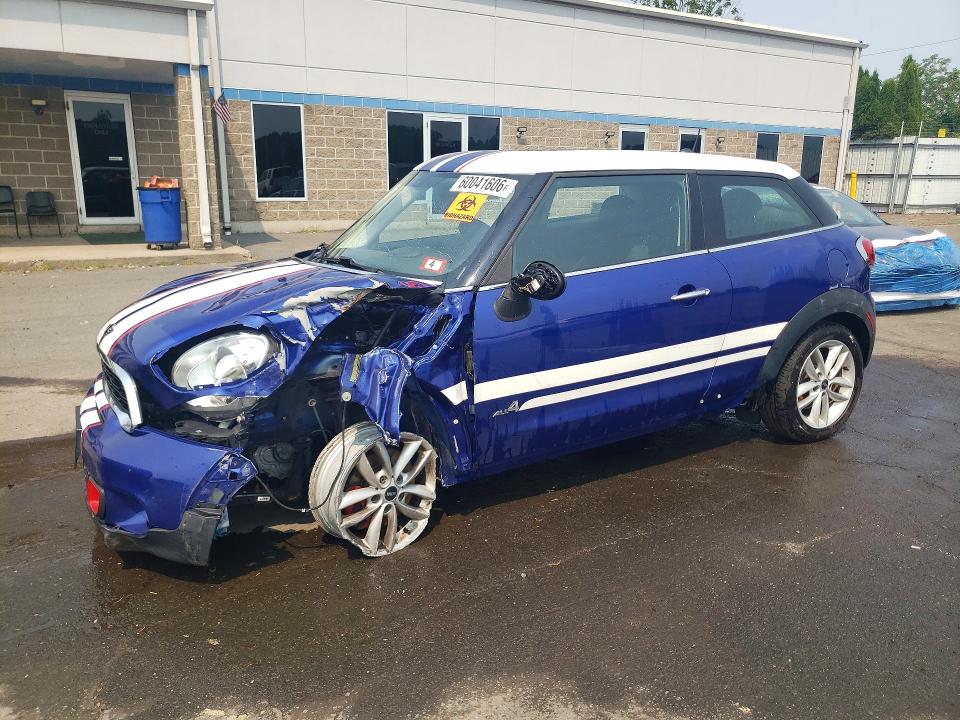 2013 Mini Cooper VIN WMWSS7C53DWN51946 COPART salvage auction — FRONT END, Ct - Cert Of Title-Salvage, sold $450 on 2026-07-28 (photo 1)