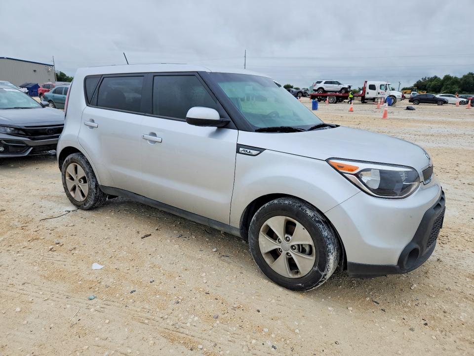 2016 Kia Soul VIN KNDJN2A22G7829784 COPART salvage auction — UNDERCARRIAGE, Tx - Salvage Vehicle Title, sold $70 on 2026-07-23 (photo 4)