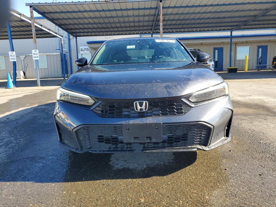 2025 Honda Civic VIN 2HGFE2F57SH590644 COPART salvage auction — SIDE, Ca - Non-Repairable Vehicle Cert, sold $5,300 on 2026-08-24 (photo 5)