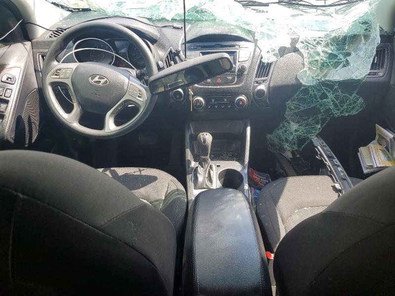 2014 Hyundai Tucson VIN KM8JTCAF7EU818921 COPART salvage auction — ROLLOVER, Pa - Certificate Of Salvage, sold $900 on 2026-07-23 (photo 8)