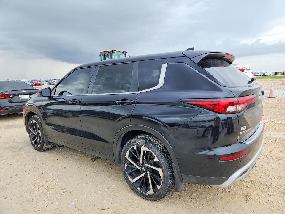 2022 Mitsubishi Outlander VIN JA4J3UA80NZ022150 COPART salvage auction — REAR END, TX - SALVAGE VEHICLE TITLE (P), sold $4,600 on 2026-07-23 (photo 2)