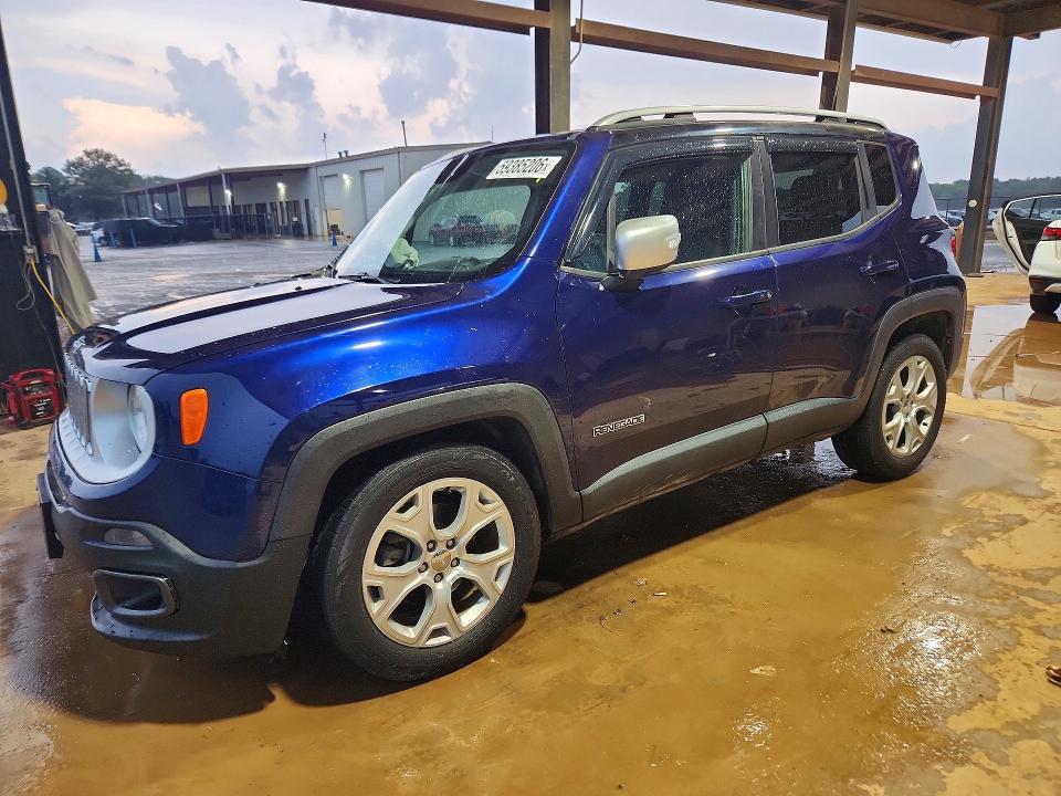 2016 Jeep VIN ZACCJADT3GPC63270 COPART salvage auction — FRONT END, Al - Cert Of Title-Salvage Title, sold $1,600 on 2026-08-12 (photo 1)