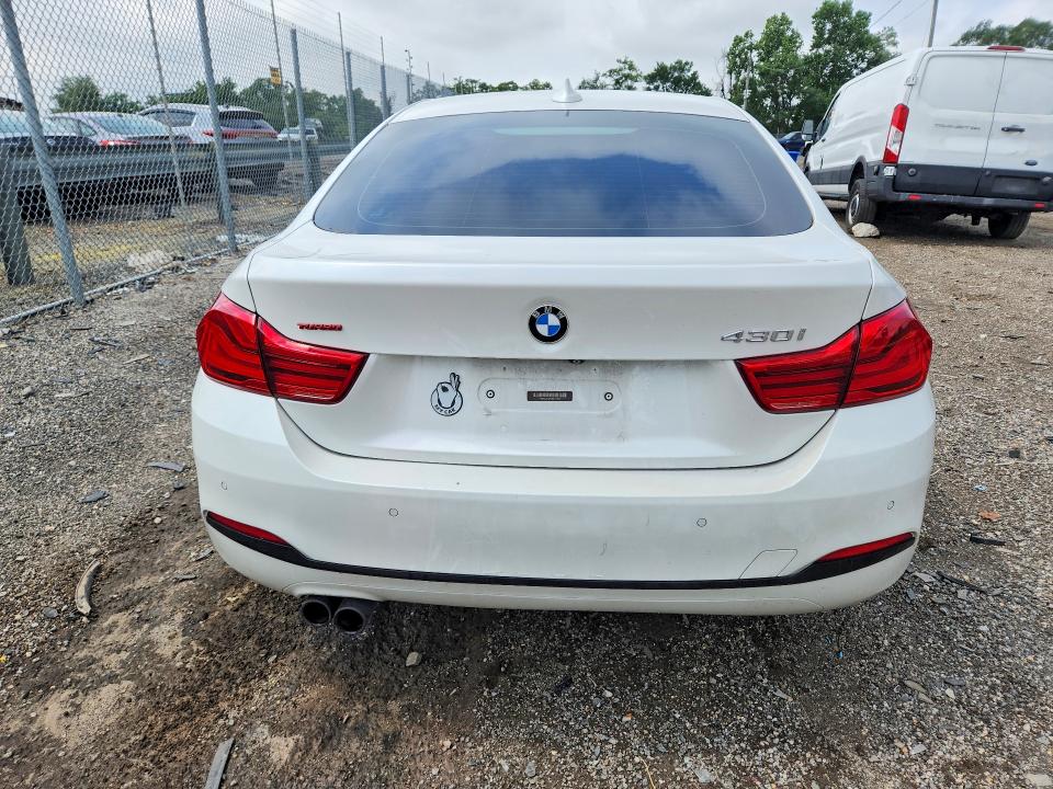2018 BMW 4er VIN WBA4J1C55JBM11103 COPART salvage auction — SIDE, Md - Cert Of Salvage > 75% Damage, sold $125 on 2026-08-20 (photo 6)