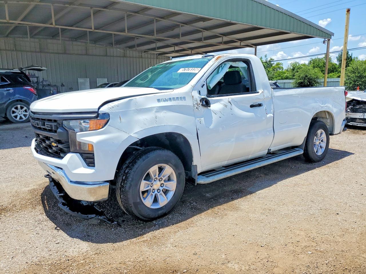 2025 Chevrolet Silverado 1500 VIN 3GCNAAED9SG385397 COPART salvage auction — Front End, AZ - CERTIFICATE OF TITLE (P), sold $9,300 on 2026-07-09 (photo 1)