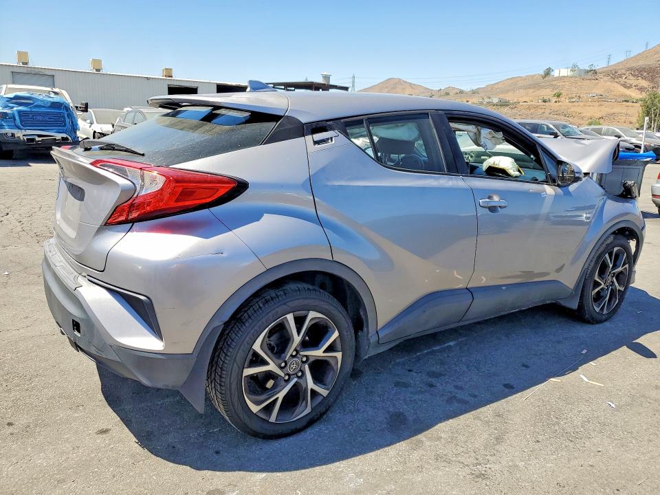 2018 Toyota C-hr VIN NMTKHMBX8JR021596 COPART salvage auction — FRONT END, Ca - Salvage Certificate, sold $1,900 on 2026-07-27 (photo 3)
