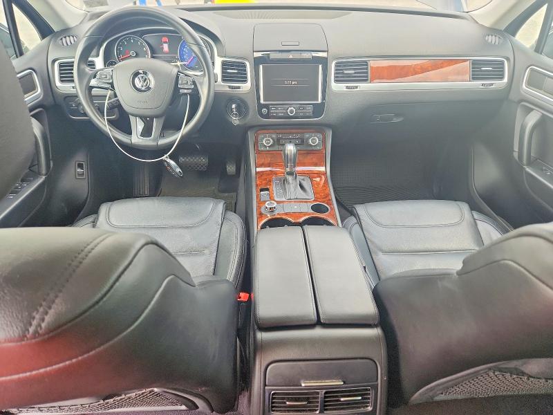 2012 Volkswagen Touareg VIN WVGEF9BPXCD009980 COPART salvage auction — FRONT END, Va - Certificate Of Title, sold $500 on 2026-07-22 (photo 8)