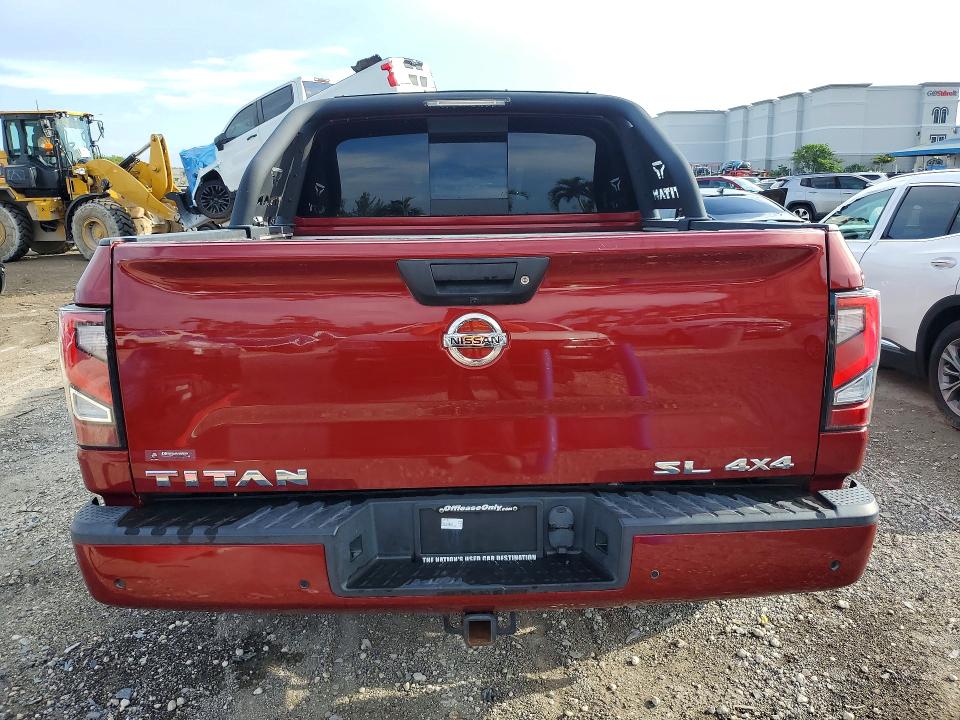 2021 Nissan TITAN VIN 1N6AA1ED6MN501256 COPART salvage auction — FRONT END, Fl - Cert Of Title Slvg Rebuildable, sold $7,900 on 2026-07-27 (photo 6)