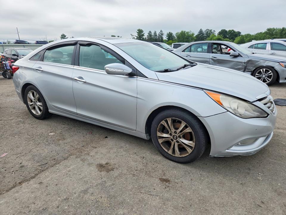 2013 Hyundai Sonata VIN 5NPEC4AC9DH725683 COPART salvage auction — FRONT END, Pa - Certificate Of Salvage, sold $575 on 2026-07-14 (photo 4)