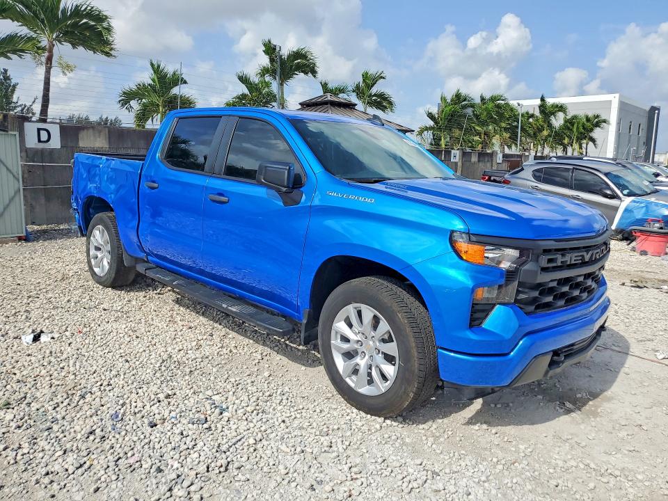 2025 Chevrolet Silverado VIN 3GCPABEK2SG297739 COPART salvage auction — SIDE, Fl - Cert Of Title Slvg Rebuildable, sold $12,800 on 2026-09-18 (photo 4)