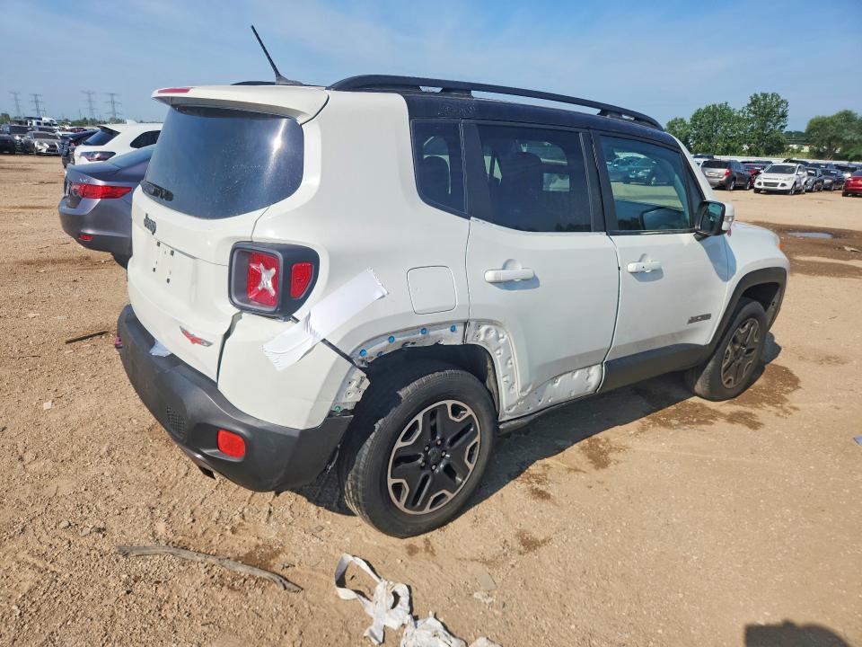 2017 Jeep Renegade VIN ZACCJBCB2HPF09869 COPART salvage auction — REAR END, Il - Salvage Certificate, sold $2,000 on 2026-08-18 (photo 3)