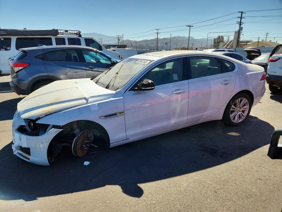 2016 Jaguar Xf VIN SAJBD4BV9GCY13294 COPART salvage auction — FRONT END, Ca - Salvage Certificate (P), sold $700 on 2026-07-20 (photo 1)
