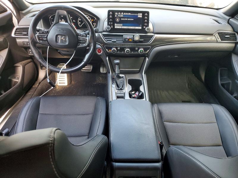 2021 Honda Accord VIN 1HGCV1F37MA124435 COPART salvage auction — SIDE, GA - CERT OF TITLE-SALVAGE, sold $0 on 2026-09-16 (photo 8)