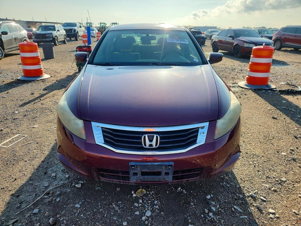 2009 Honda Accord VIN 1HGCP26449A028004 COPART salvage auction — SIDE, TX - CERTIFICATE OF TITLE, sold $425 on 2026-07-09 (photo 5)