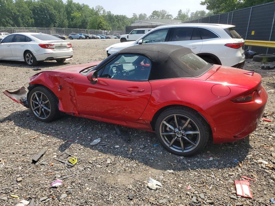 2016 Mazda Mx-5 VIN JM1NDAD7XG0112385 COPART salvage auction — FRONT END, Md - Cert Of Salvage > 75% Damage, sold $3,000 on 2026-07-24 (photo 2)