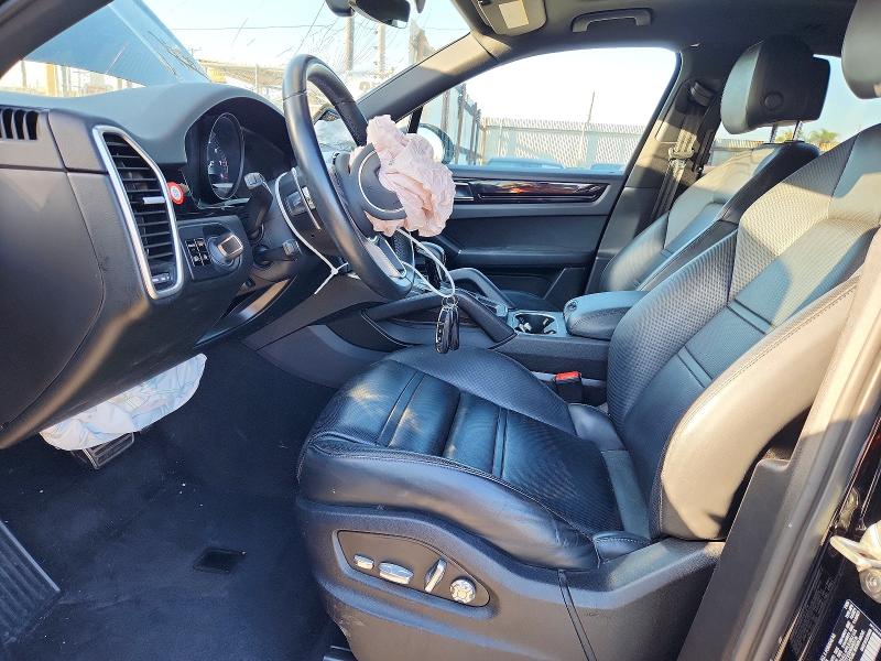 2021 Porsche Cayenne VIN WP1AB2AYXMDA27704 COPART salvage auction — FRONT END, CA - SALVAGE CERTIFICATE, sold $19,000 on 2026-07-29 (photo 7)