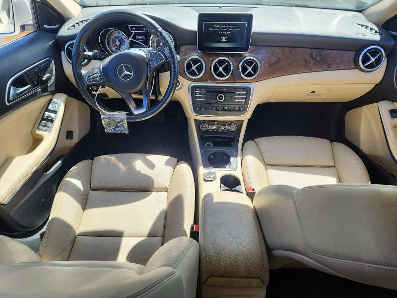 2016 Mercedes-benz Gla-klasse VIN WDCTG4GB1GJ218213 COPART salvage auction — FRONT END, Salvage Title, sold $1,800 on 2026-08-19 (photo 8)