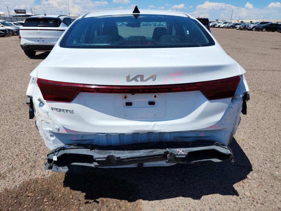 2023 Kia Forte VIN 3KPF24AD3PE600364 COPART salvage auction — REAR END, CA - CERTIFICATE OF TITLE, sold $4,500 on 2026-08-03 (photo 6)