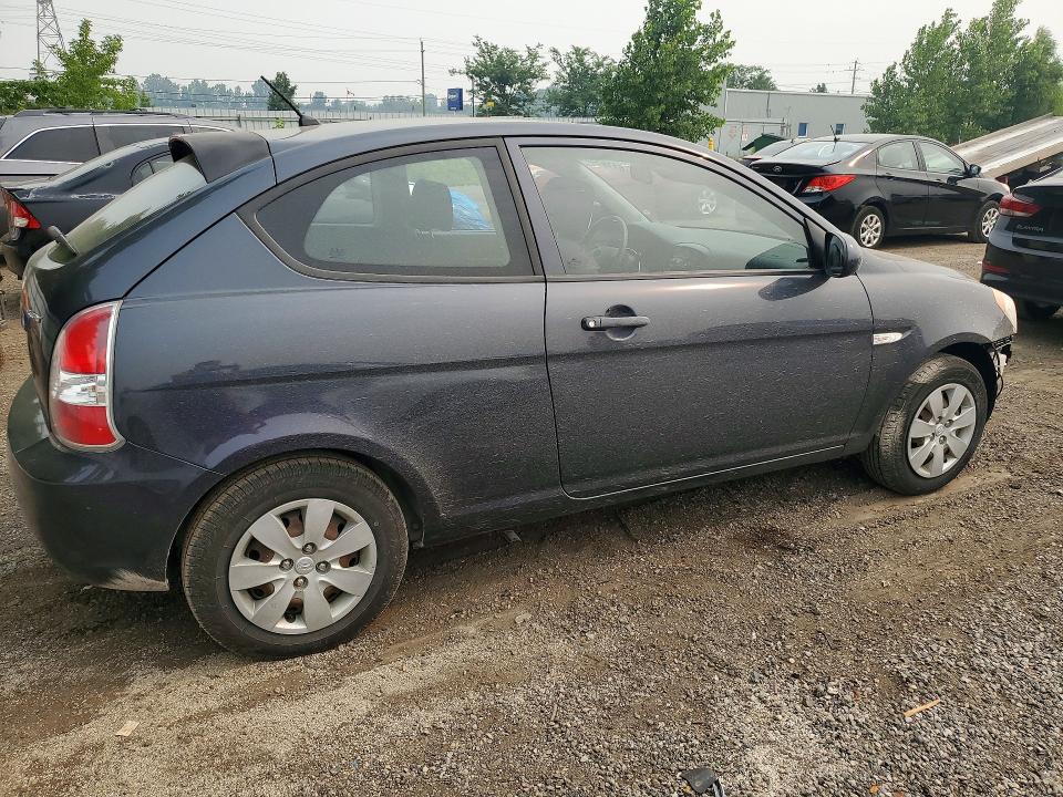 2010 Hyundai Accent VIN KMHCN3BC4AU156703 COPART salvage auction — FRONT END, On - Permit Salvage, sold $125 on 2026-07-28 (photo 3)