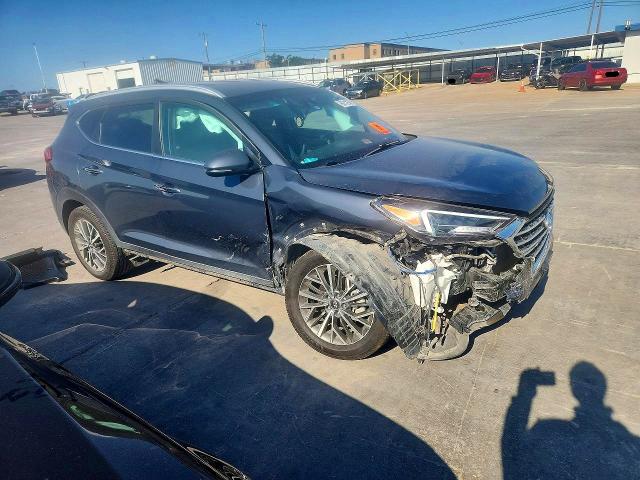 2021 Hyundai Tucson VIN KM8J33AL0MU283676 COPART salvage auction — FRONT END, Tx - Salvage Vehicle Title, sold $650 on 2026-07-20 (photo 4)