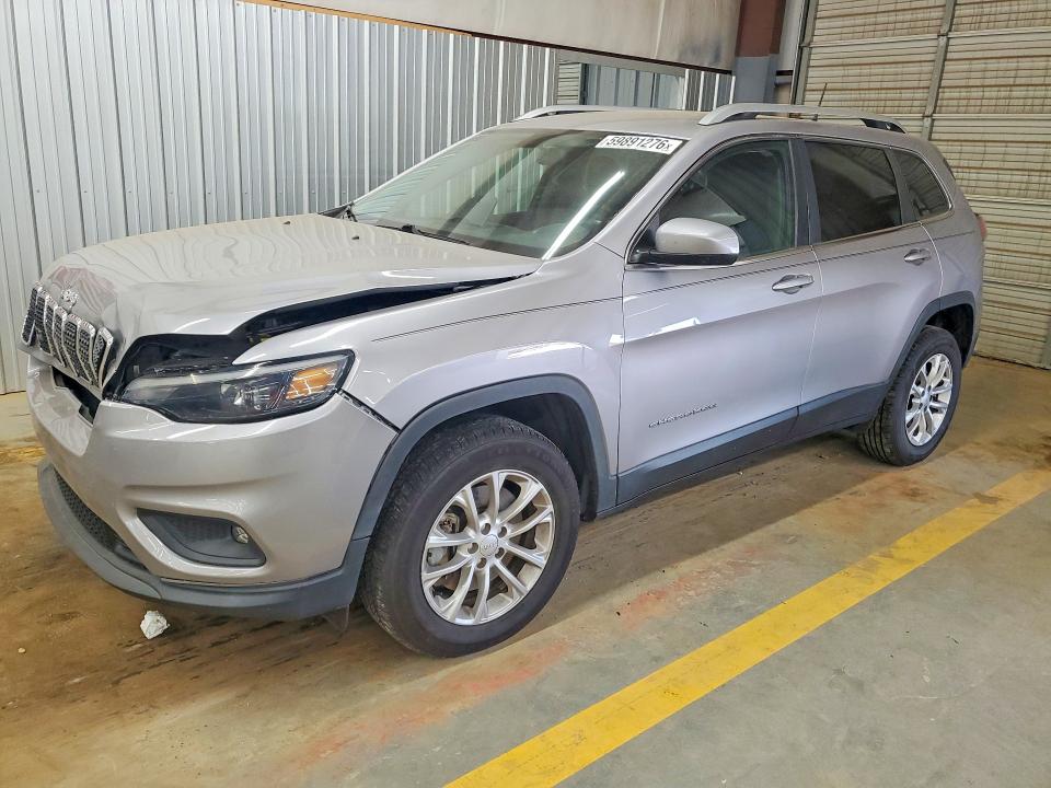 2019 Jeep Cherokee VIN 1C4PJMCX5KD281431 COPART salvage auction — FRONT END, Nc - Salvage Certificate Of Title, sold $650 on 2026-08-12 (photo 1)