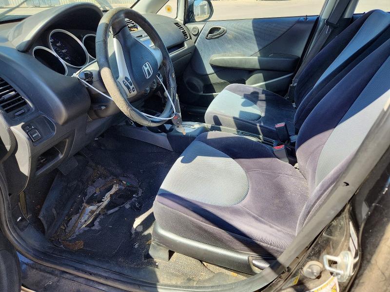 2007 Honda Fit VIN JHMGD386X7S017236 COPART salvage auction — FRONT END, Ca - Salvage Certificate, sold $100 on 2026-07-27 (photo 7)