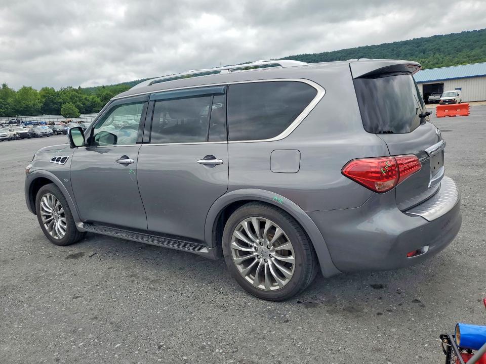 2017 Infiniti Qx80 VIN JN8AZ2NE5H9152930 COPART salvage auction — SIDE, Pa - Certificate Of Salvage, sold $4,800 on 2026-07-14 (photo 2)