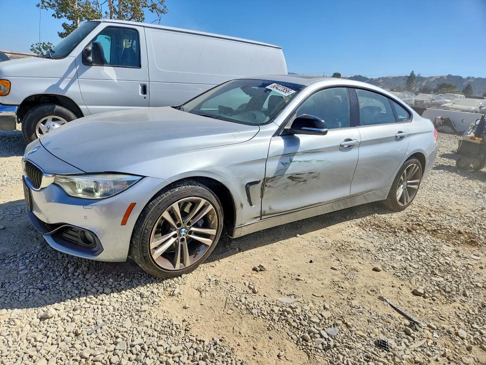 2015 BMW 4er VIN WBA4B3C51FD669574 COPART salvage auction — UNDERCARRIAGE, Ca - Salvage Certificate, sold $3,100 on 2026-08-11 (photo 1)
