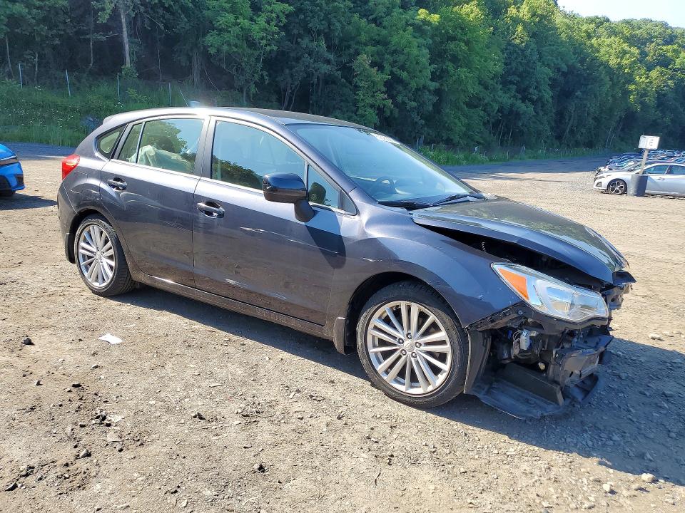 2014 Subaru Impreza VIN JF1GPAE61E8249709 COPART salvage auction — FRONT END, NY - MV-907A SALVAGE CERTIFICATE, sold $350 on 2026-07-30 (photo 4)