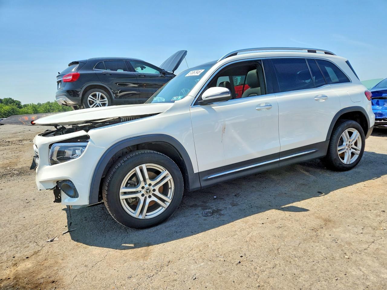 2021 Mercedes-Benz GLB-Class VIN W1N4M4HB9MW098783 — COPART salvage auction photo
