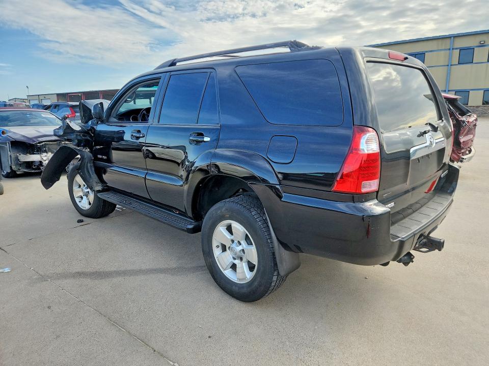 2009 Toyota 4runner VIN JTEBU14R59K040406 COPART salvage auction — FRONT END, TX - SALVAGE VEHICLE TITLE (P), sold $4,700 on 2026-07-09 (photo 2)