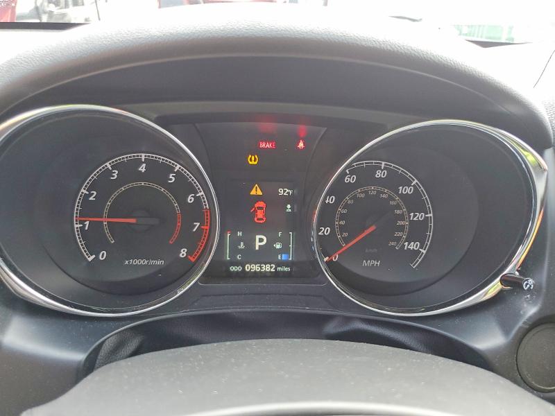 2018 Mitsubishi Outlander VIN JA4AR3AU6JU022571 COPART salvage auction — MECHANICAL, Pa - Cert Of Title, sold $3,850 on 2026-07-16 (photo 9)
