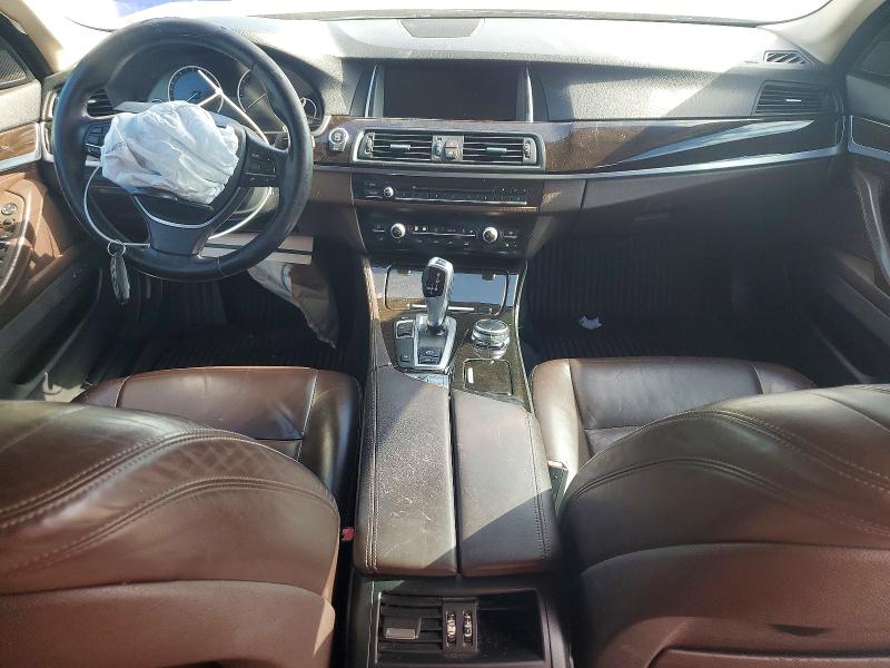 2015 BMW 5er VIN WBA5A5C54FD515010 COPART salvage auction — FRONT END, Tx - Salvage Vehicle Title, sold $70 on 2026-07-28 (photo 8)