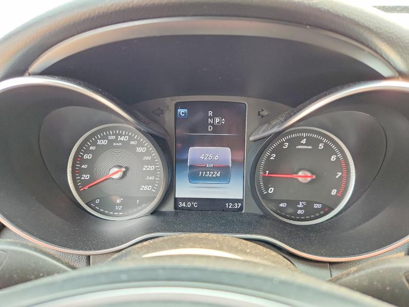 2015 Mercedes-benz C class VIN 55SWF4KB7FU000763 COPART salvage auction — FRONT END, ON - PERMIT NO BRAND - UNFIT, sold $8,000 on 2026-08-13 (photo 9)