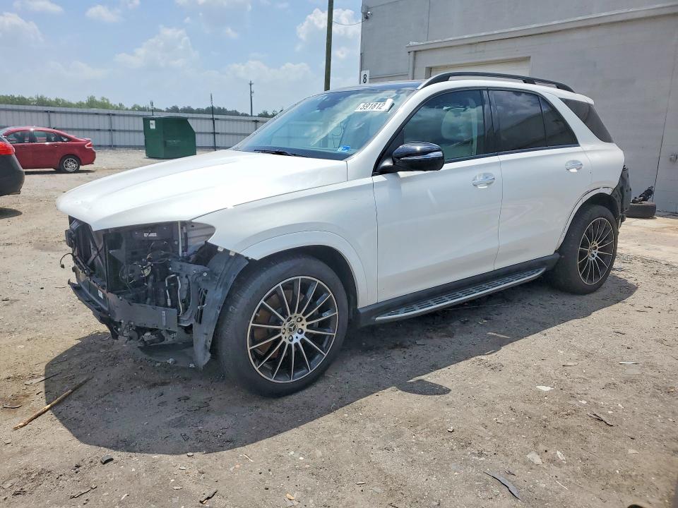2022 Mercedes-benz Gle VIN 4JGFB5KB1NA821508 COPART salvage auction — FRONT END, Va - Cert Of Title - Salvage, sold $20,700 on 2026-07-29 (photo 1)