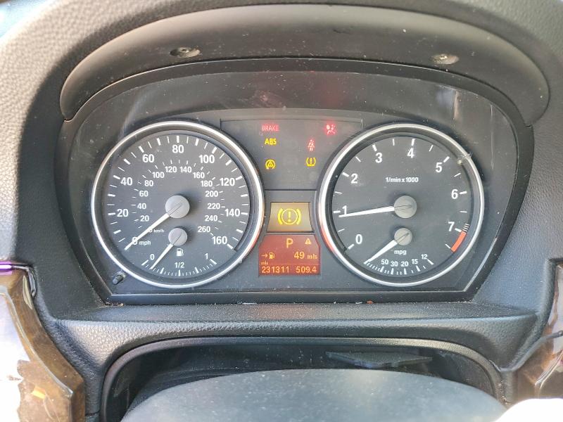 2007 BMW 3 series VIN WBAVA37577NL17242 COPART salvage auction — SIDE, GA - CERT OF TITLE-SALVAGE (P), sold $425 on 2026-07-22 (photo 9)