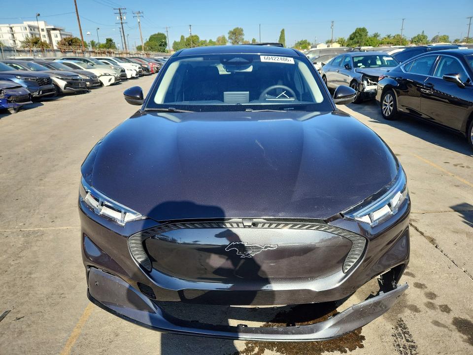 2022 Ford Mustang mach-e VIN 3FMTK1RM2NMA18440 COPART salvage auction — FRONT END, Ca - Salvage Certificate, sold $10,600 on 2026-07-15 (photo 5)