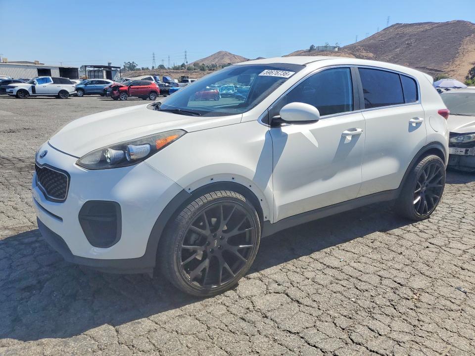 2019 Kia Sportage VIN KNDPM3AC6K7526009 COPART salvage auction — MINOR DENT/SCRATCHES, Ca - Salvage Certificate, sold $2,850 on 2026-07-27 (photo 1)