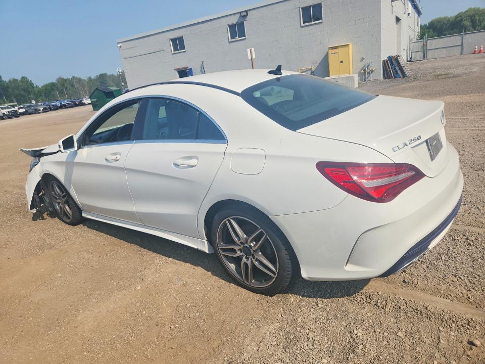 2018 Mercedes-benz Cla-klasse VIN WDDSJ4GB9JN663095 COPART salvage auction — FRONT END, On - Permit Salvage, sold $3,000 on 2026-08-18 (photo 2)