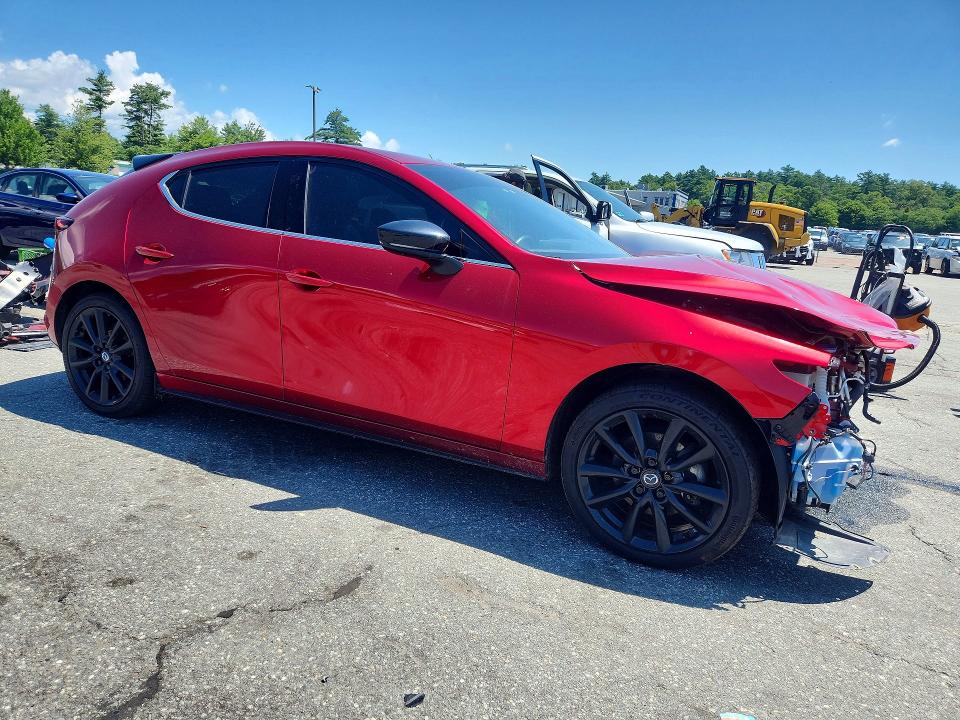 2024 Mazda 3 VIN JM1BPBNY6R1707643 COPART salvage auction — FRONT END, CT - CERT OF TITLE-SALVAGE, sold $1,800 on 2026-07-16 (photo 4)
