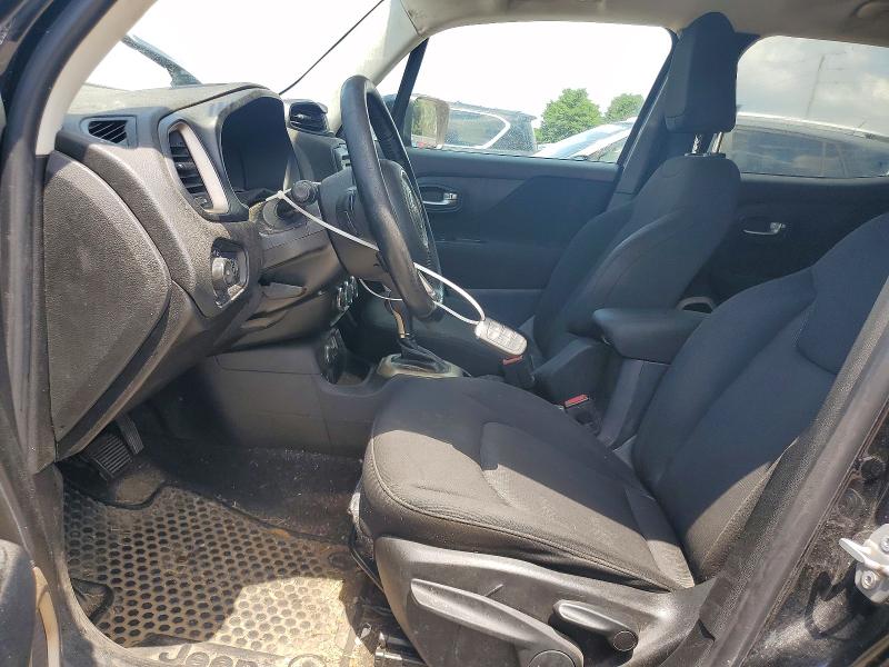 2017 Jeep Renegade VIN ZACCJBBB9HPF25410 COPART salvage auction — REAR END, Oh - Cert Of Title-Salvage, sold $925 on 2026-08-12 (photo 7)