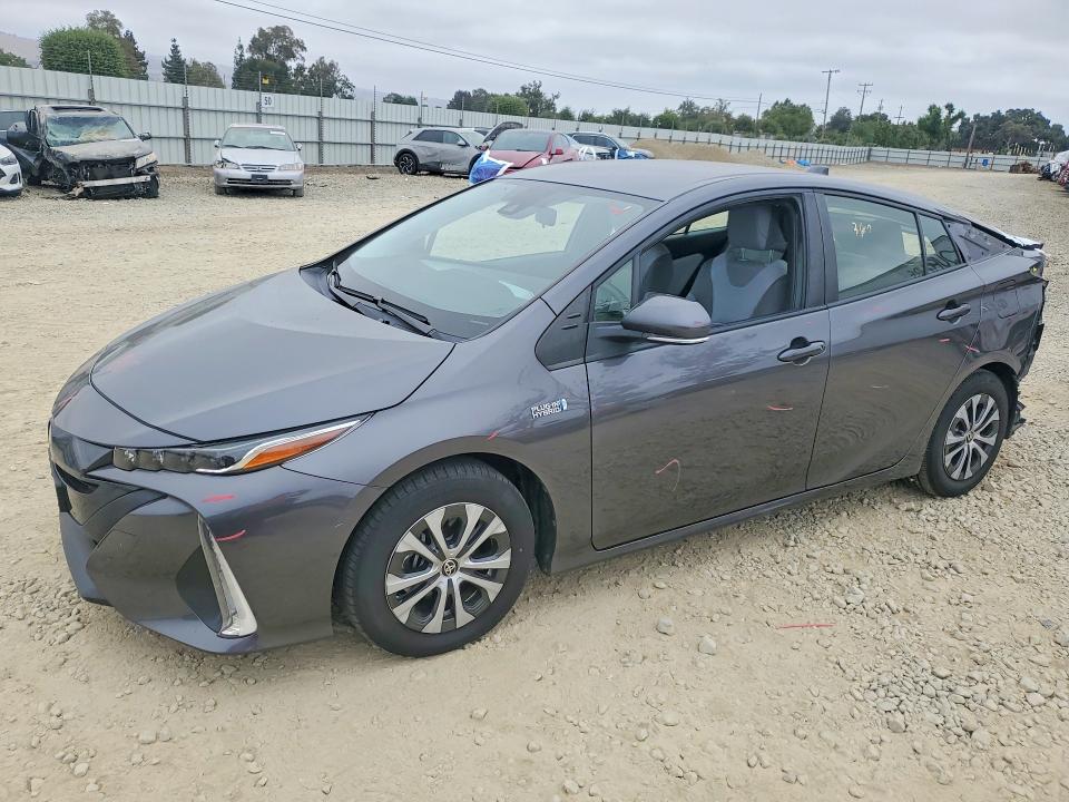 2021 Toyota VIN JTDKAMFP9M3175210 COPART salvage auction — REAR END, Ca - Salvage Certificate, sold $8,700 on 2026-07-23 (photo 1)