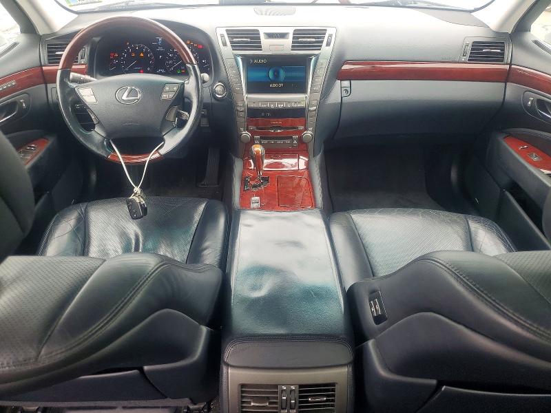 2008 Lexus Ls 460 VIN JTHBL46F585072215 COPART salvage auction — MECHANICAL, NJ - CERTIFICATE OF TITLE, sold $725 on 2026-07-28 (photo 8)