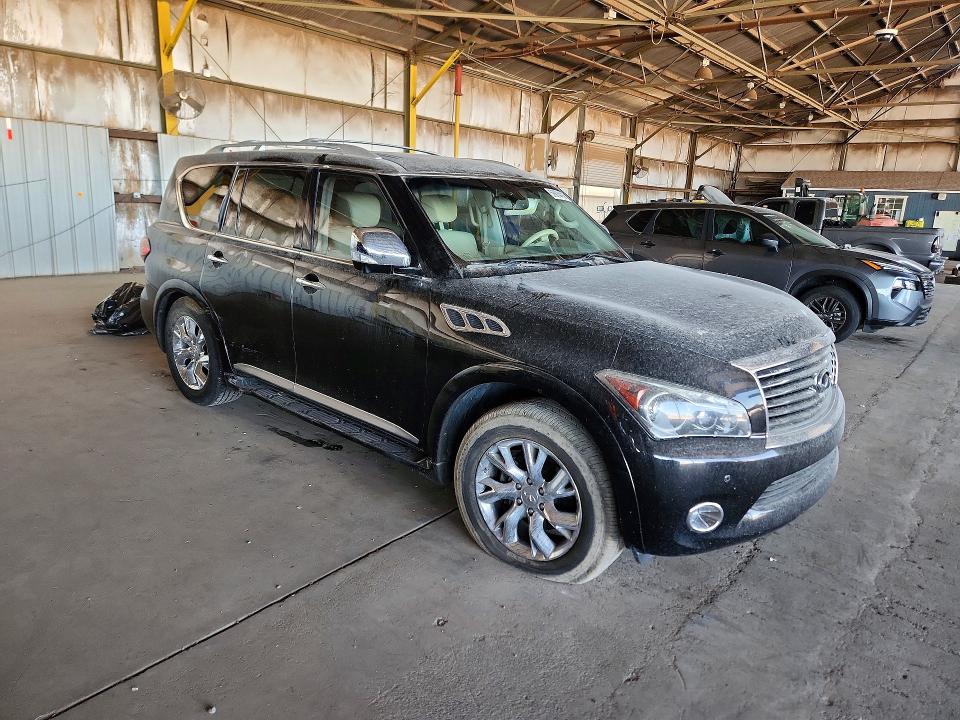 2011 Infiniti VIN JN8AZ2NFXB9502732 COPART salvage auction — MINOR DENT/SCRATCHES, Az - Certificate Of Title, sold $475 on 2026-07-29 (photo 4)