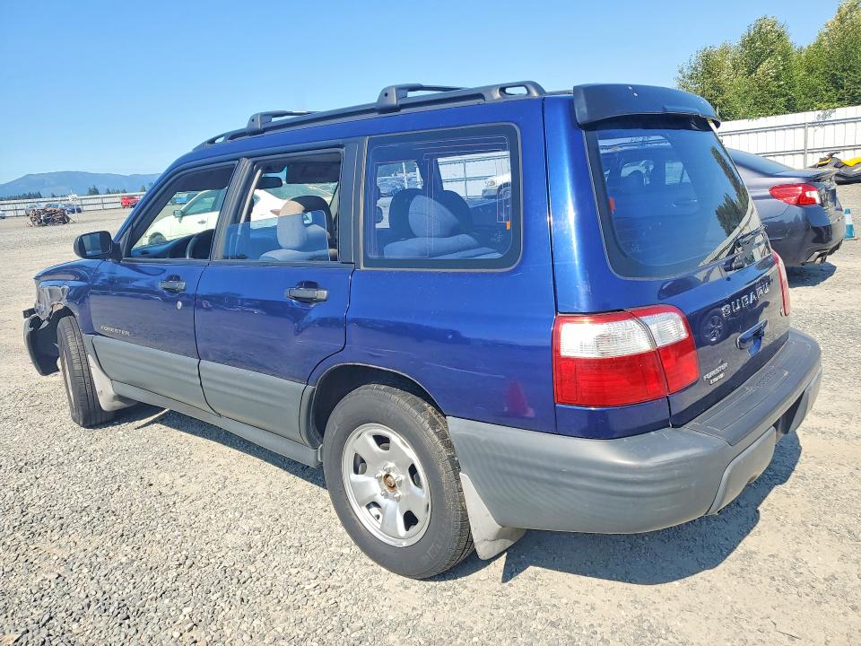 2001 Subaru Forester VIN JF1SF63511H705884 COPART salvage auction — FRONT END, WA - BILL OF SALE, sold $275 on 2026-07-27 (photo 2)