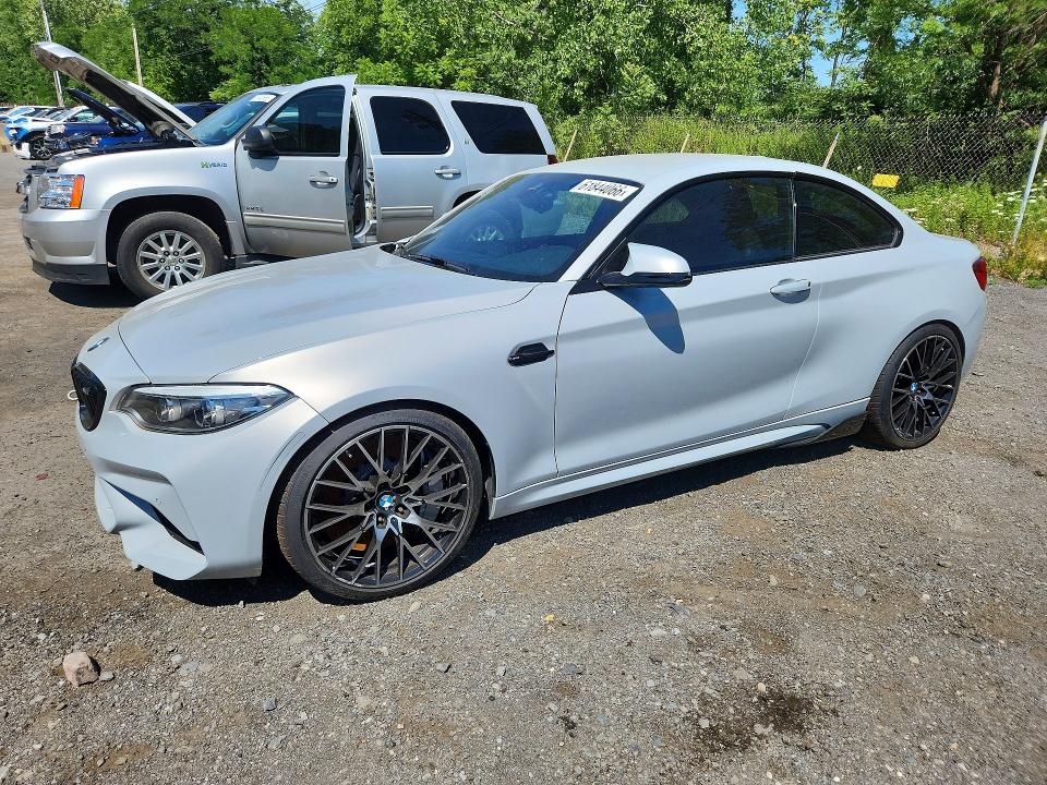 2020 BMW M2 VIN WBS2U7C06L7E15672 COPART salvage auction — SIDE, Il - Salvage Certificate, sold $9,000 on 2026-07-28 (photo 1)